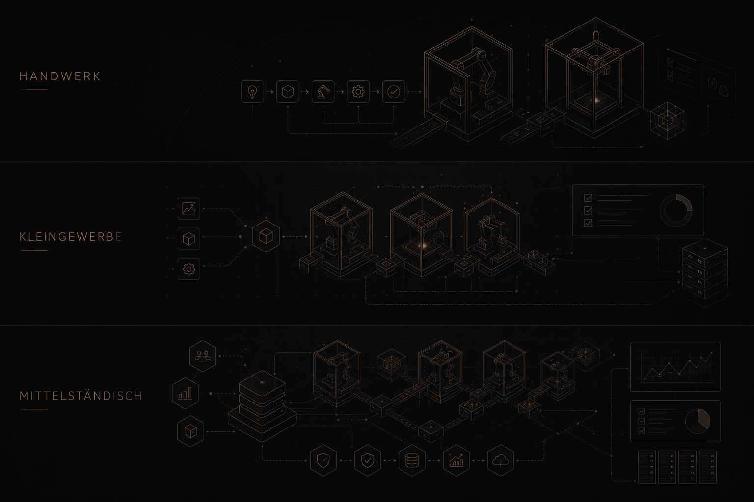 Technische ProzessHof Illustration